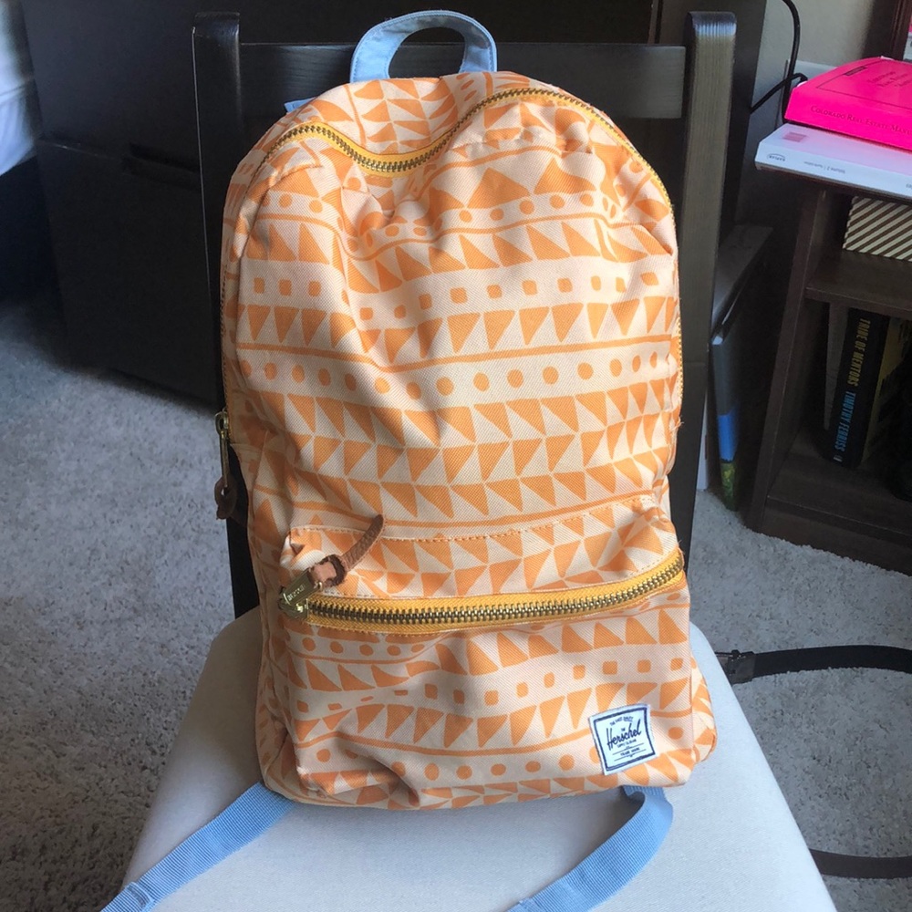 Herschel Backpack yellow women’s
